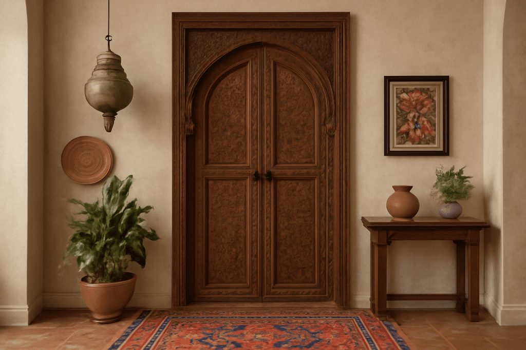 3. Ethnic Home Decor Entrance: First Impressions Matter