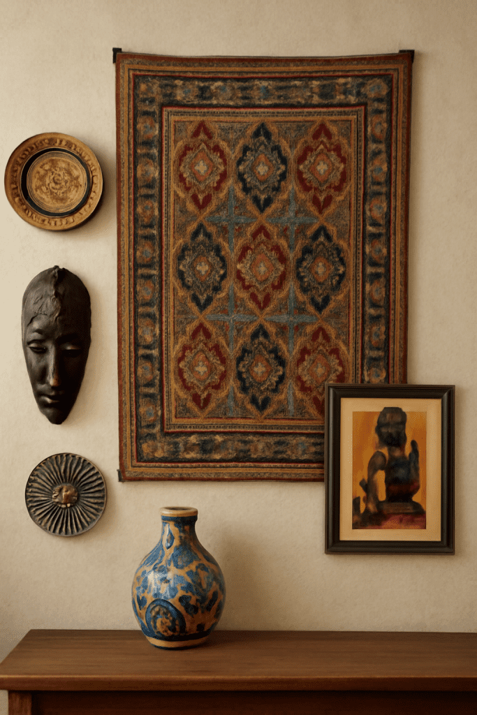 6. Ethnic Home Decor Wall Decorations: A Cultural Canvas