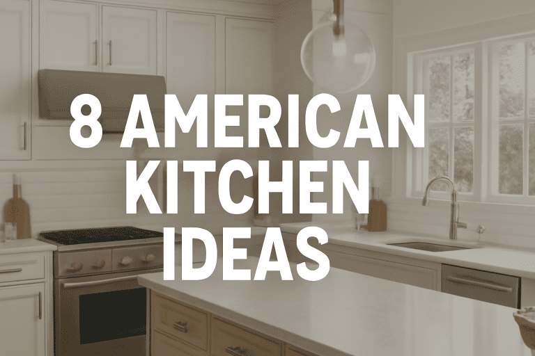 8 American Kitchen Ideas for Maximum Style and Functionality