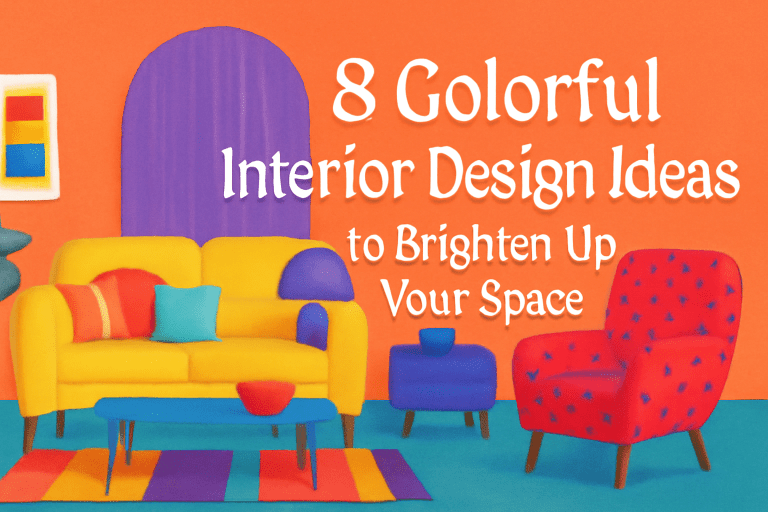 8 Colorful Interior Design Ideas to Brighten Up Your Space