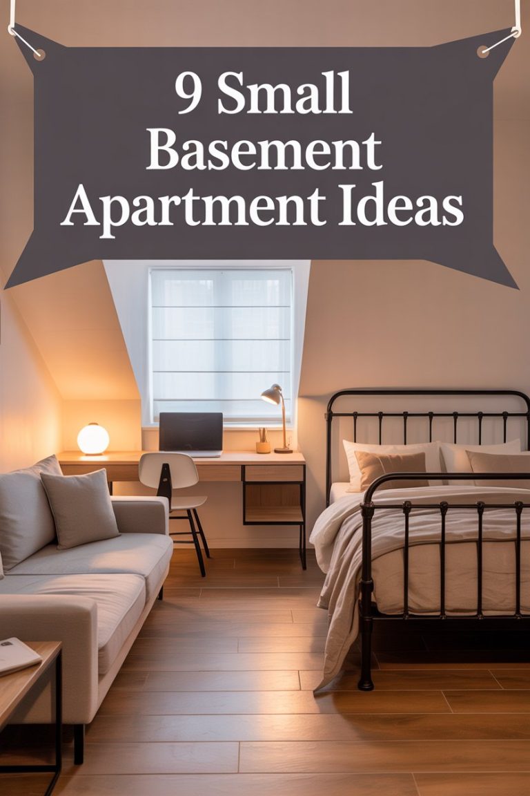 9 Small Basement Apartment Ideas for Stylish & Functional Living