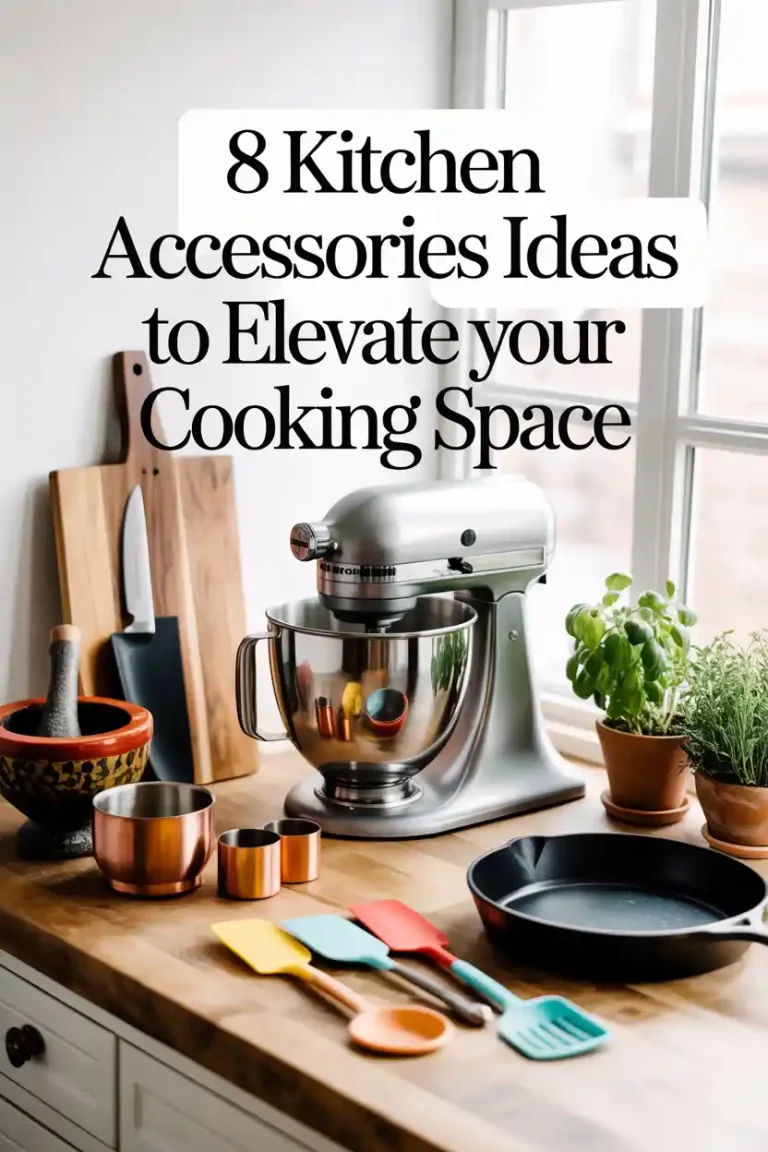 Title: 8 Kitchen Accessories Ideas to Elevate Your Cooking Space