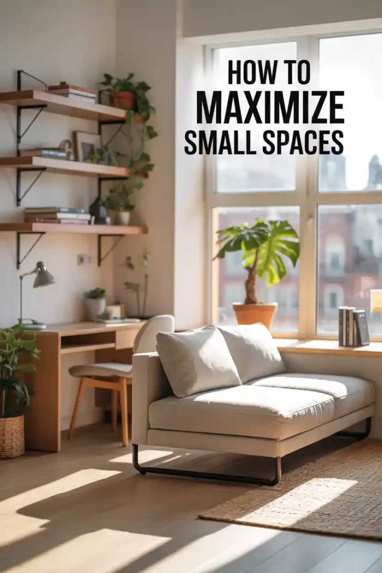 How to Maximize Small Spaces Without Compromising Style