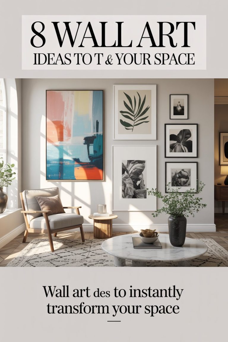 8 Wall Art Ideas to Instantly Transform Your Space