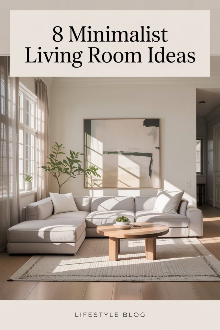 8 Minimalist Living Room Ideas to Transform Your Space in 2025