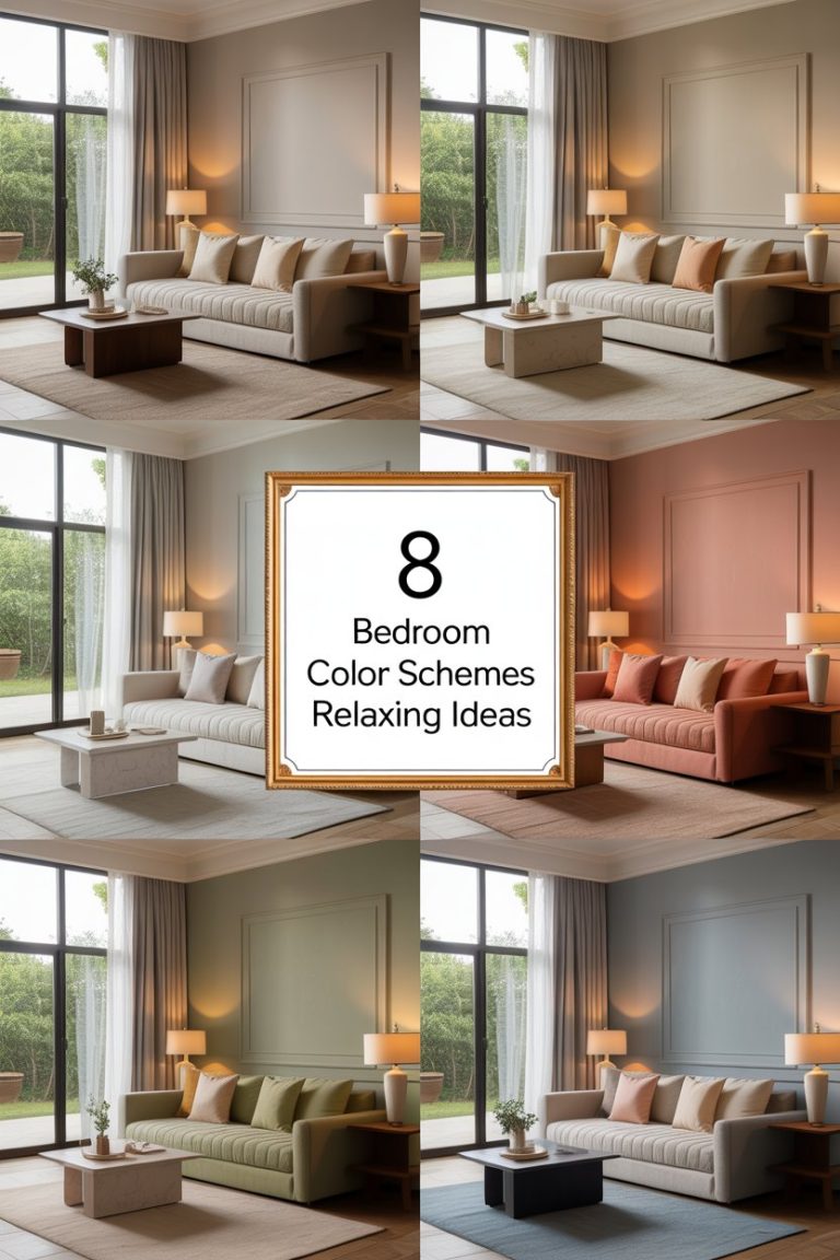 8 Bedroom Color Schemes Relaxing Ideas