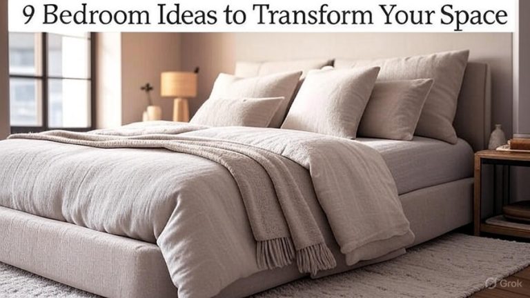 9 Bedroom Ideas to Transform Your Space