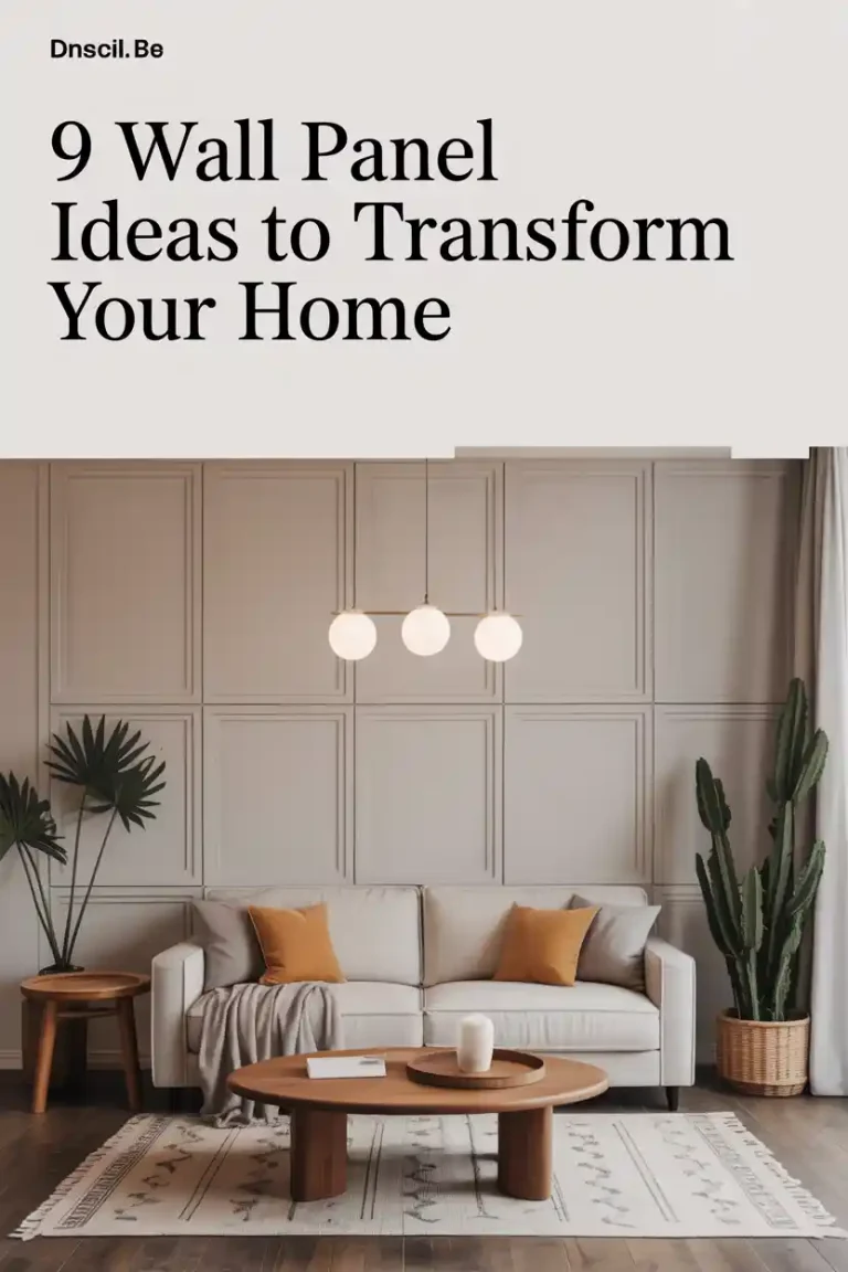 Wall Panel Ideas to Transform Your Home