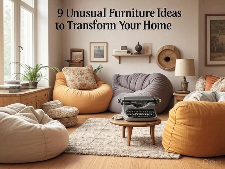 9 Unusual Furniture Ideas to Transform Your Home
