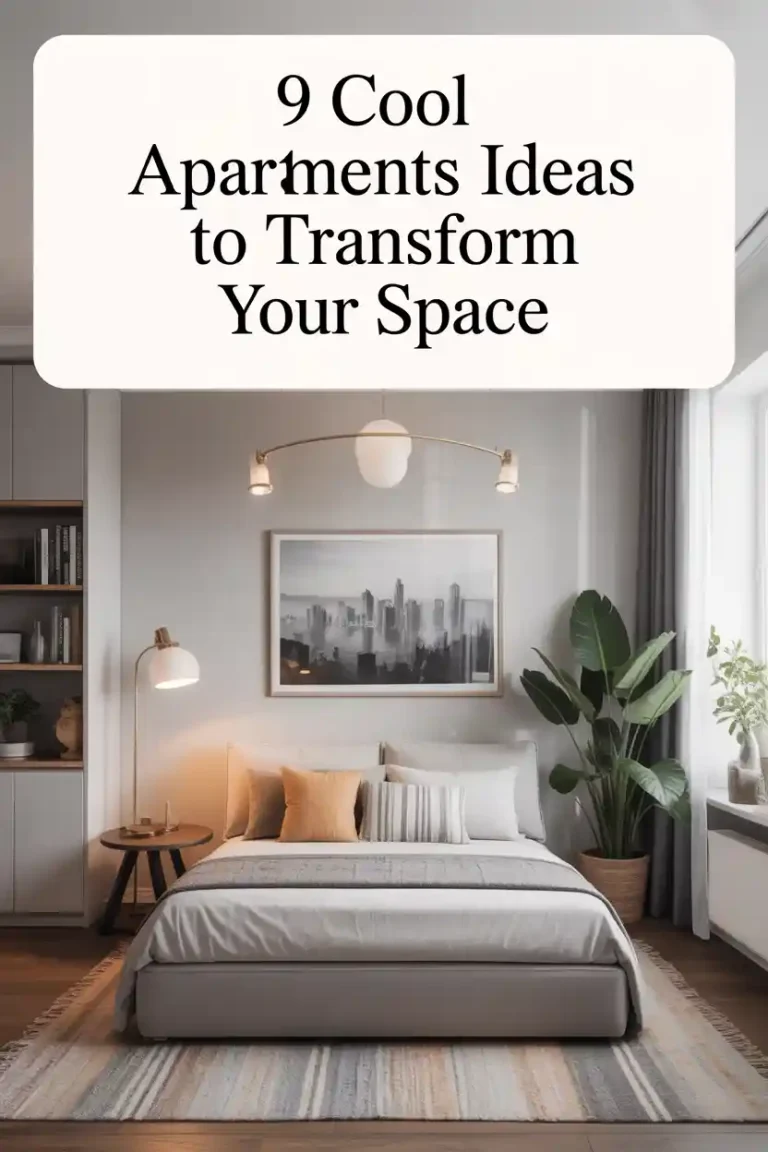 9 Cool Apartments Ideas to Transform Your Space