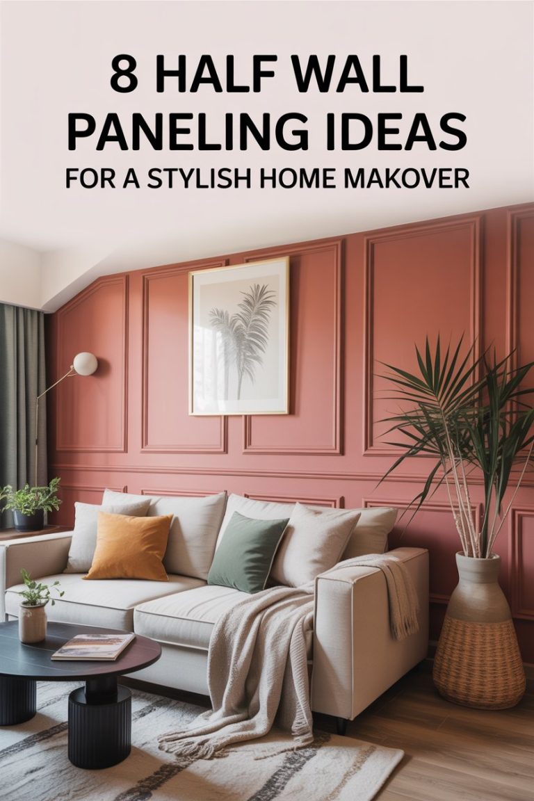 8 Half Wall Paneling Ideas for a Stylish Home Makeover