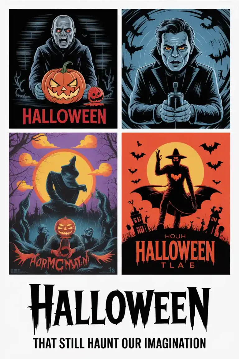 8 Halloween Movie Poster Designs That Still Haunt Our Imagination