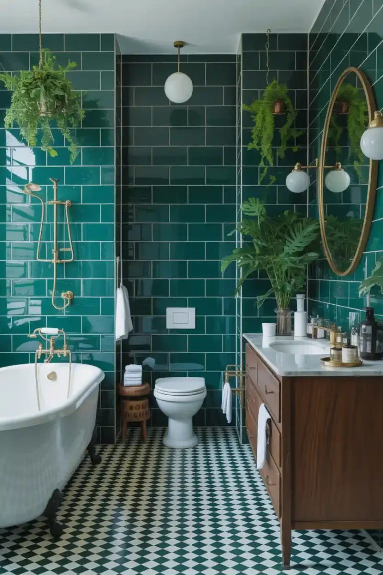 9 Emerald Green Bathroom Ideas for a Bold and Timeless Look
