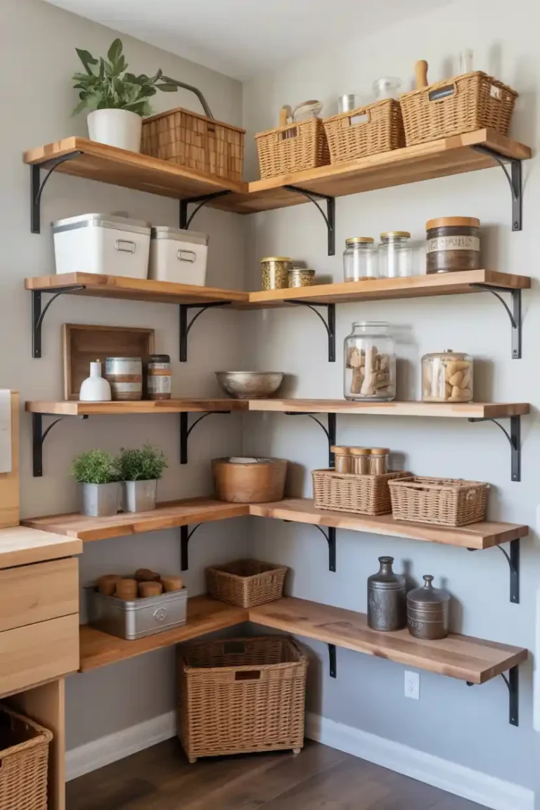 9 DIY Pantry Shelves Ideas to Transform Your Kitchen Storage