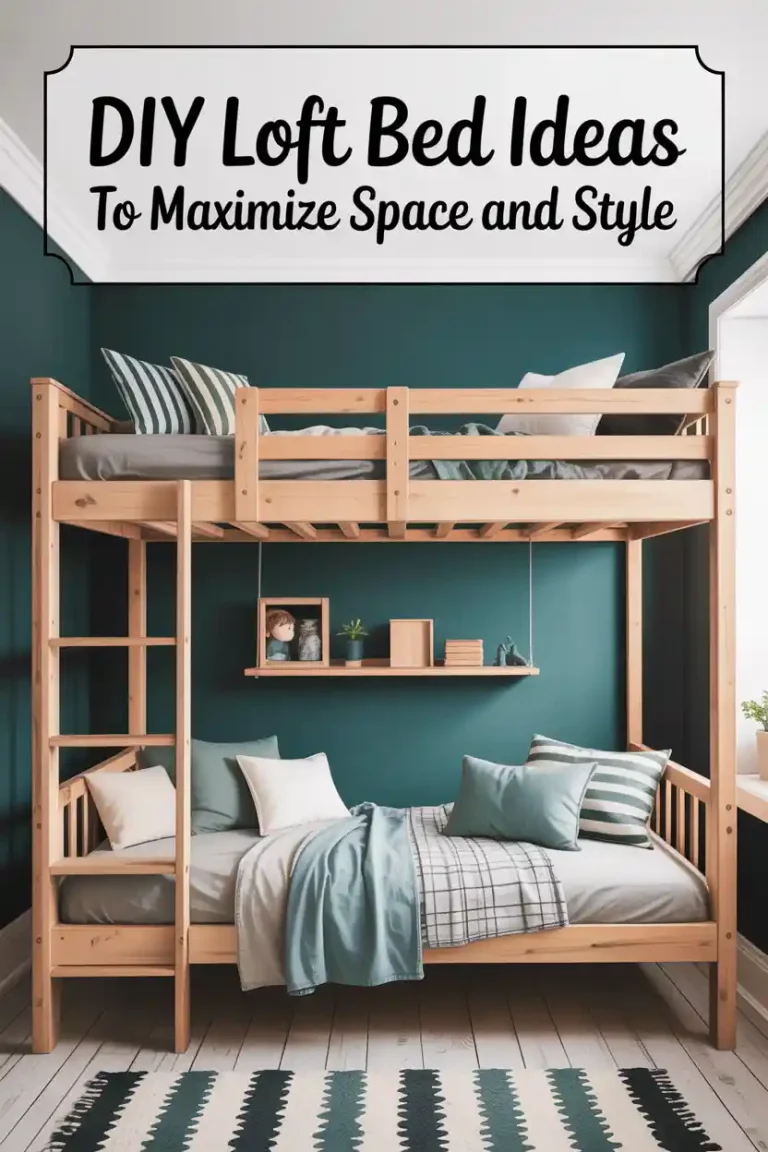 9 DIY Loft Bed Ideas to Maximize Space and Style