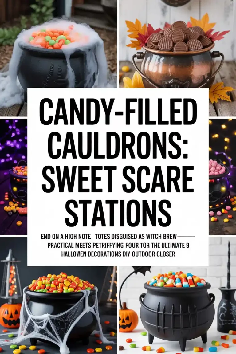 9 Halloween Decorations DIY Outdoor: Spookify Your Yard on a Budget