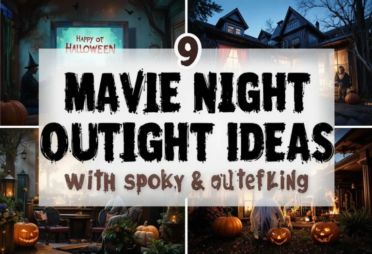 9 Halloween Movie Night Outside Ideas for a Spooky & Fun Evening