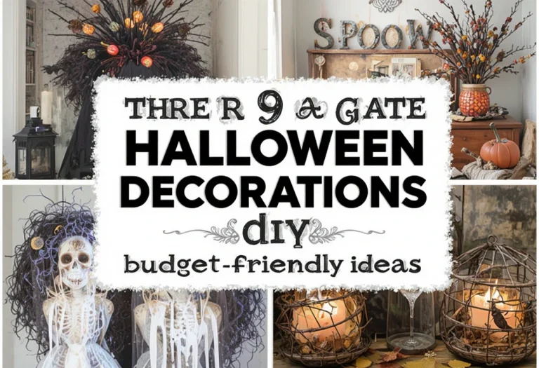 9 Halloween Decorations DIY: Spooky, Fun, and Budget-Friendly Ideas