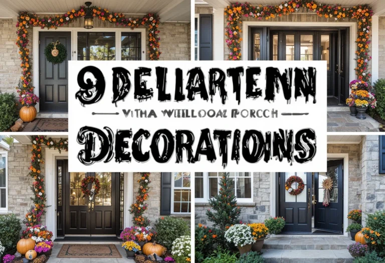 9 Halloween Decorations for Your Outdoor Porch