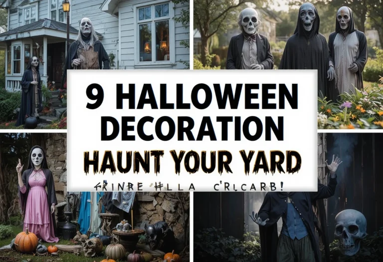 9 Halloween Decorations Outdoor Scary to Haunt Your Yard