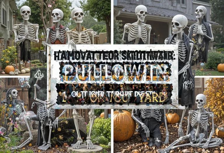 9 Halloween Decorations: Outdoor Skeleton Ideas to Spook Up Your Yard