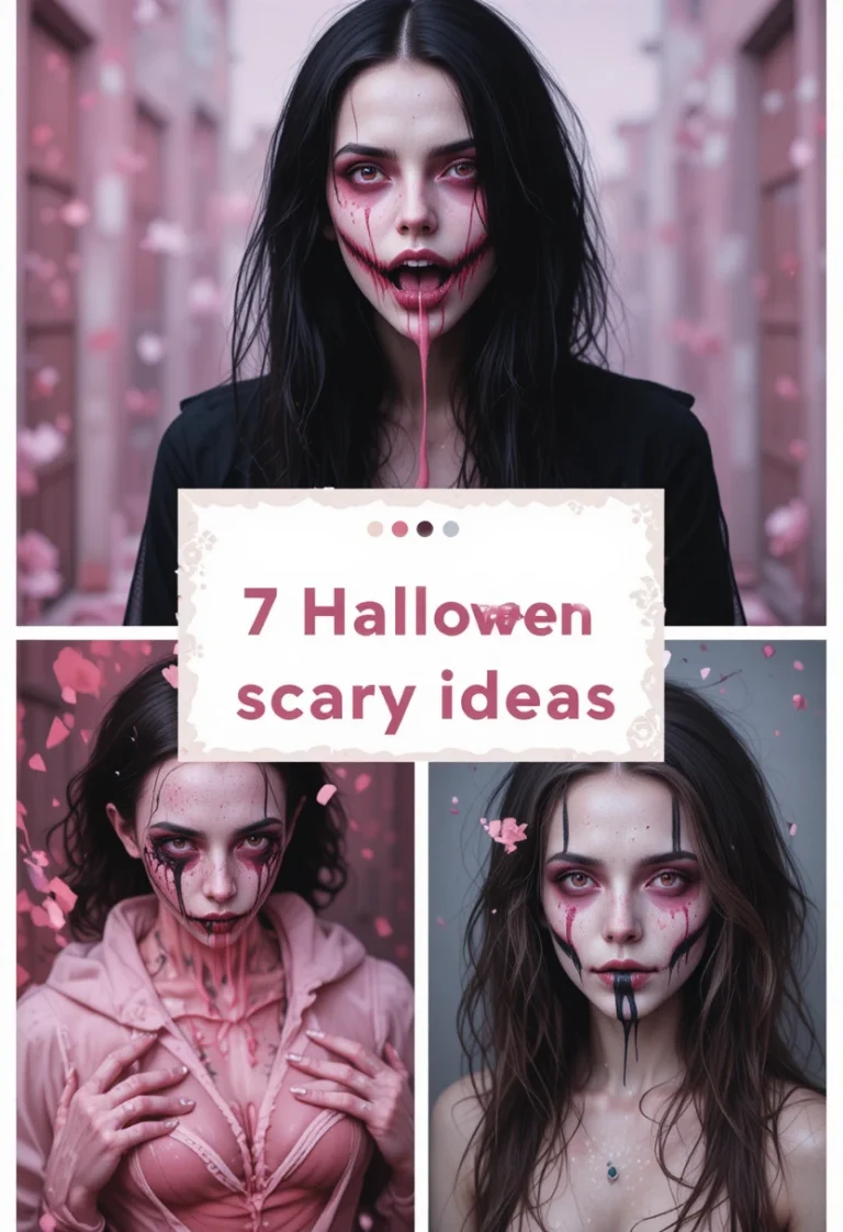 7 Halloween Pink Aesthetic Scary Ideas