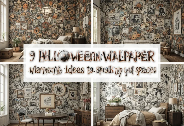 9 Halloween Vintage Wallpaper Ideas to Spook Up Your Space