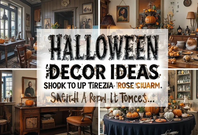 9 Halloween Vintage Decor Ideas to Spook Up Your Home with Retro Charm