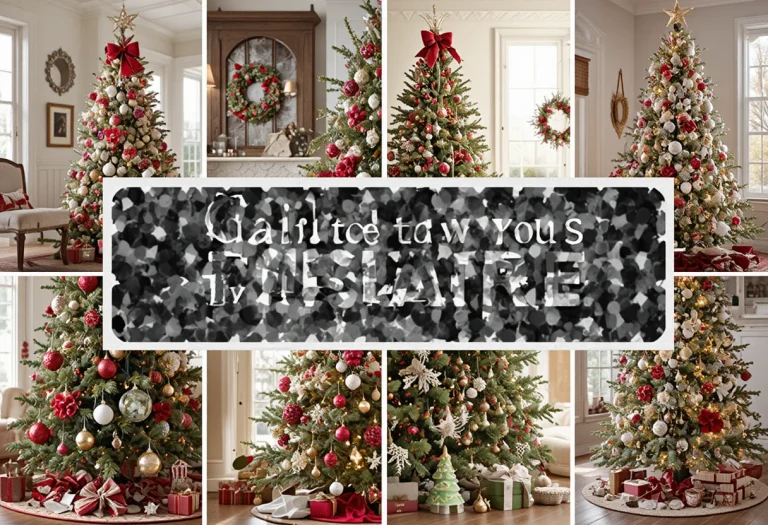 9 Traditional Christmas Tree Decor Ideas: Red and Green That Never Go Out of Style
