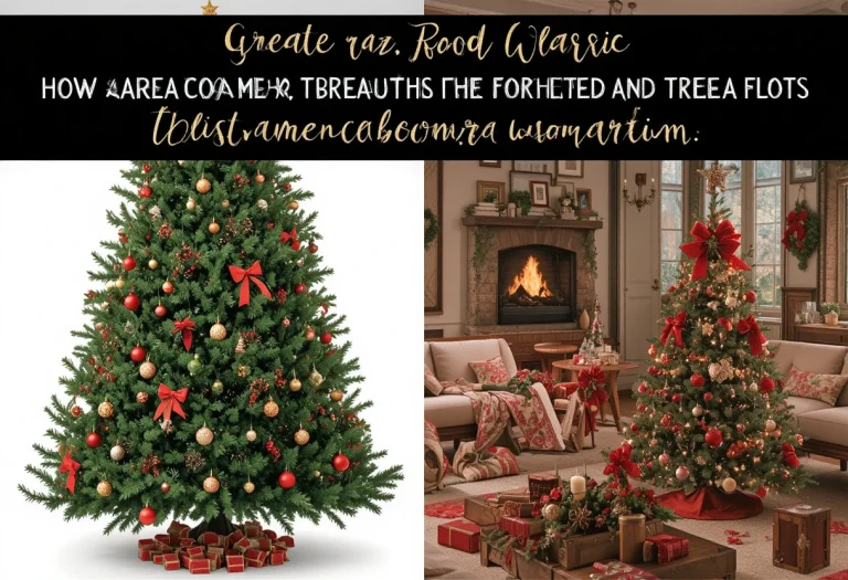 How to Create a Classic Red and Green Christmas Tree That Feels Timeless and Magical