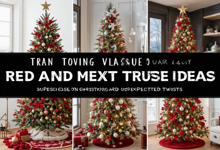 How to Red and Green Christmas Tree Ideas: Classic, Modern, and Unexpected Twists for 2025