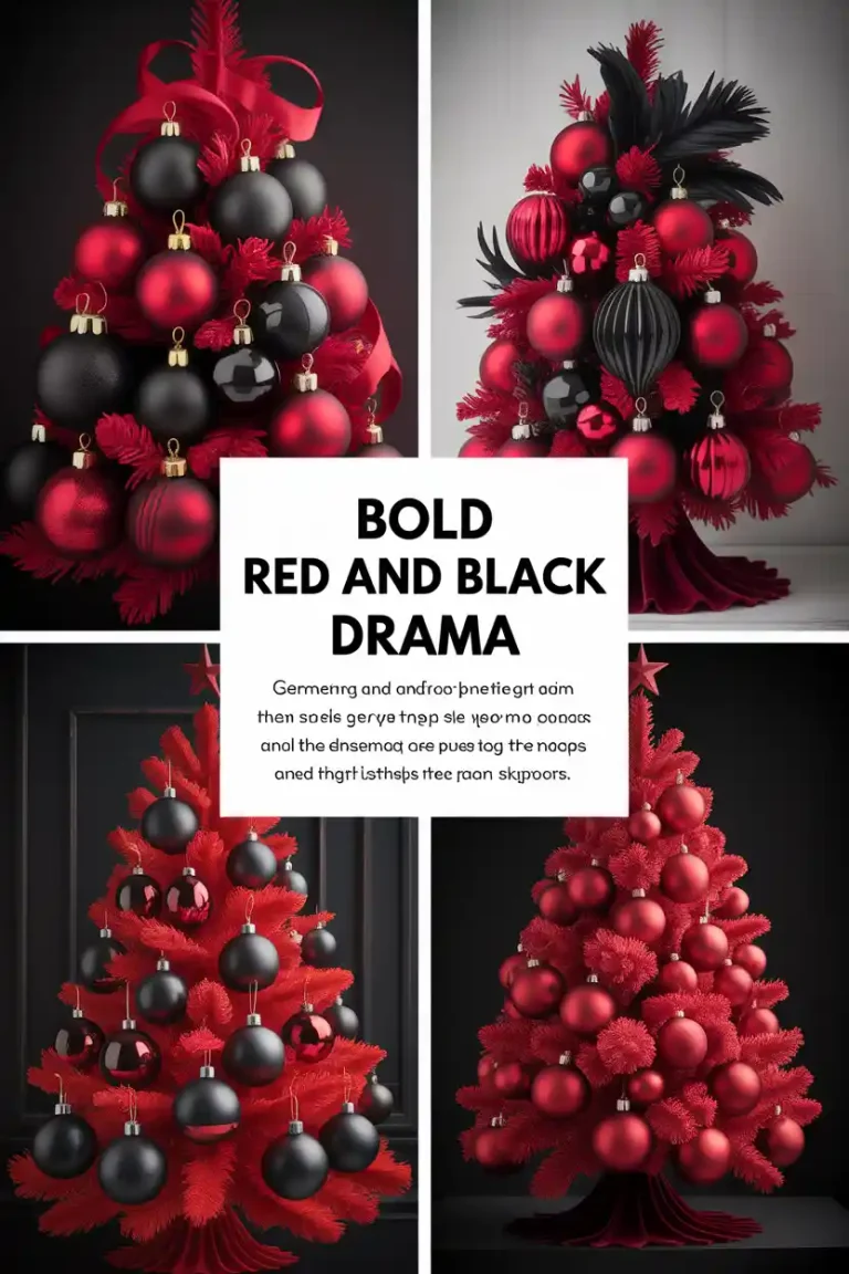 9 Christmas Tree Ideas Red: Festive, Bold, and Unapologetically Vibrant