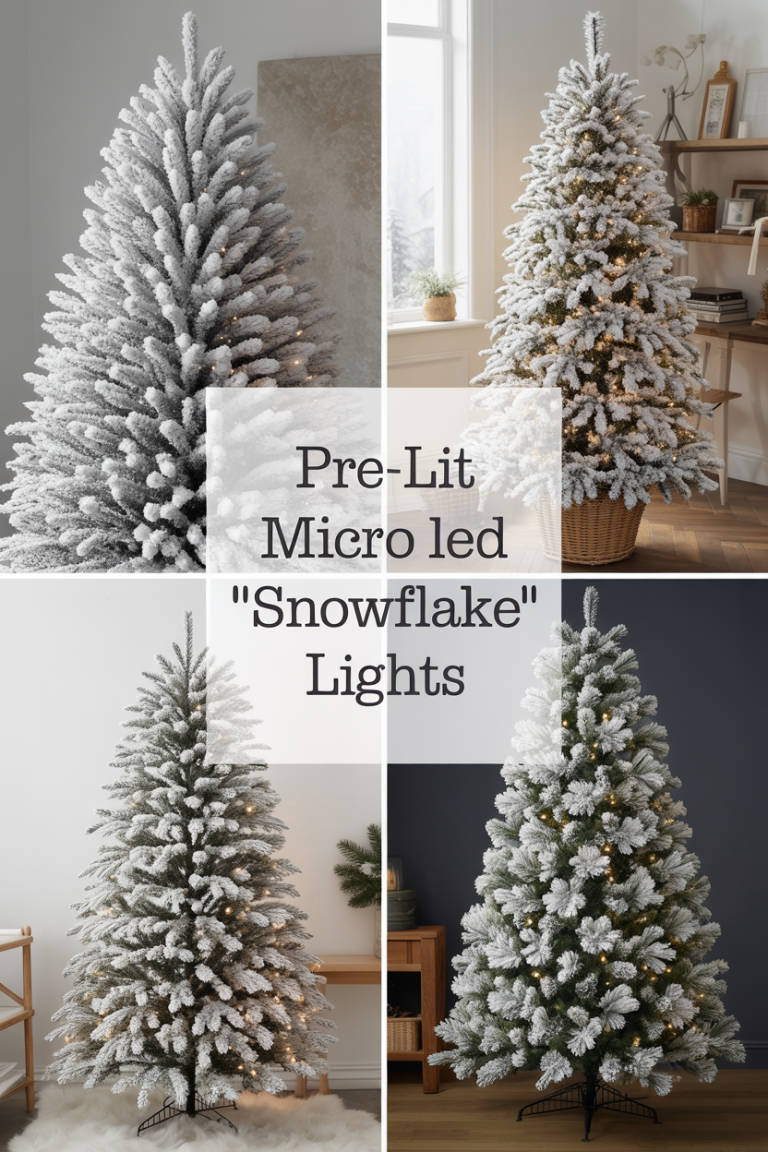 9 Snowy Christmas Tree Ideas That Will Transform Your Home into a Winter Wonderland