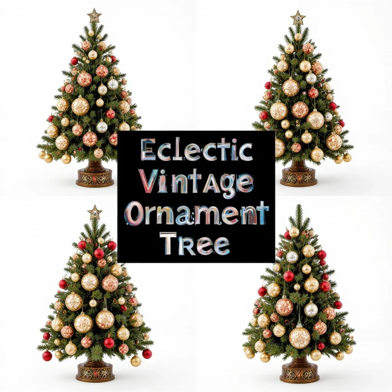 9 Flocked Christmas Tree Vintage Ideas