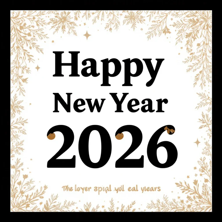 9 Happy New Year 2026 Status That Will Make Your WhatsApp & Instagram Shine