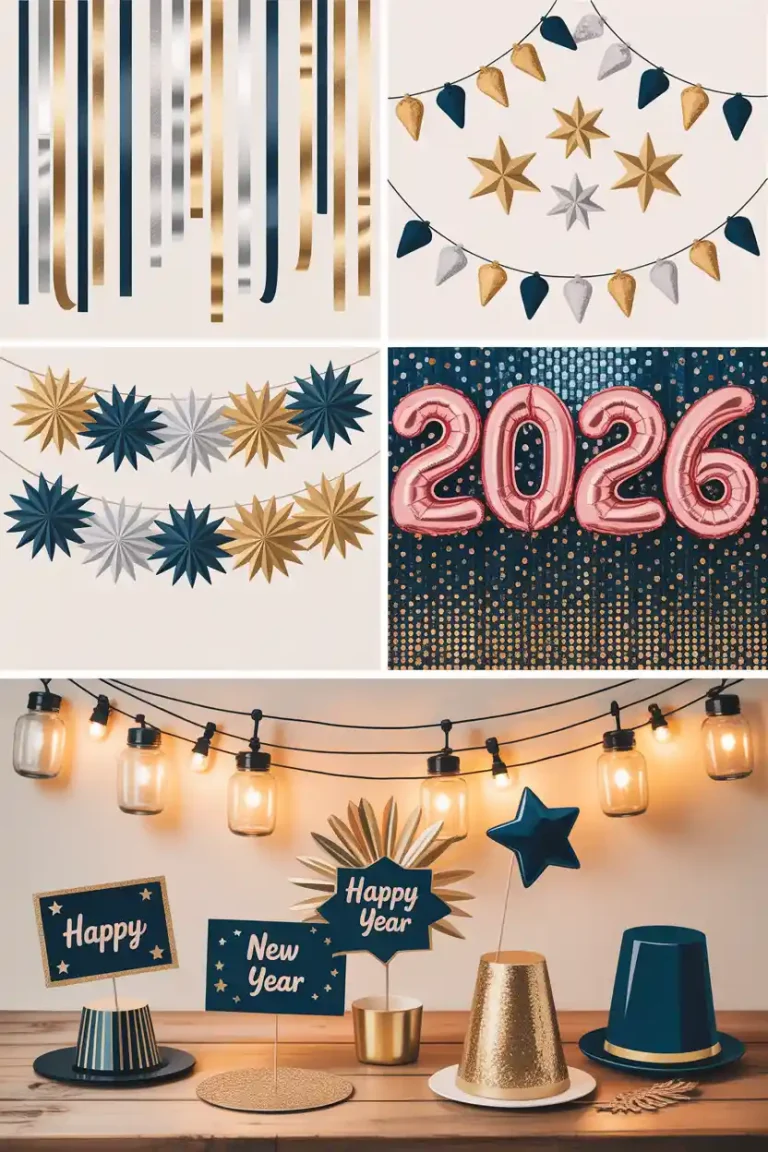 New Year 2026 Party Background