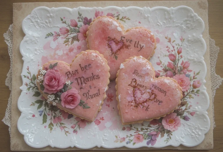 How to Valentine Day Heart Cookies