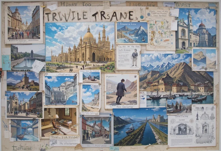 How to Travel Vision Board