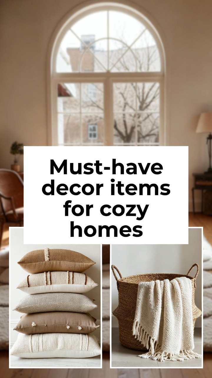 Must-Have Decor Items for Cozy Homes