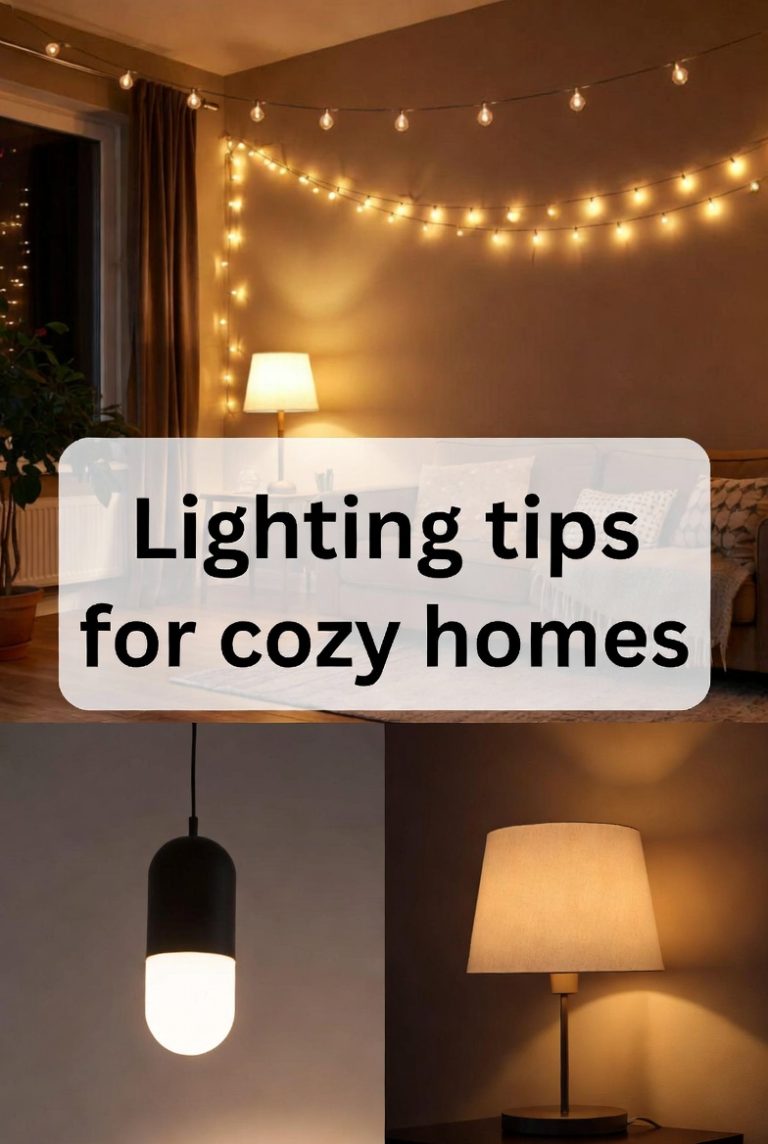 Lighting Tips for Cozy Homes